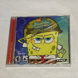 Spongebob Squarepants Battle For Bikini Bottom 2003 NEW SEALED PC-ROM Brand New